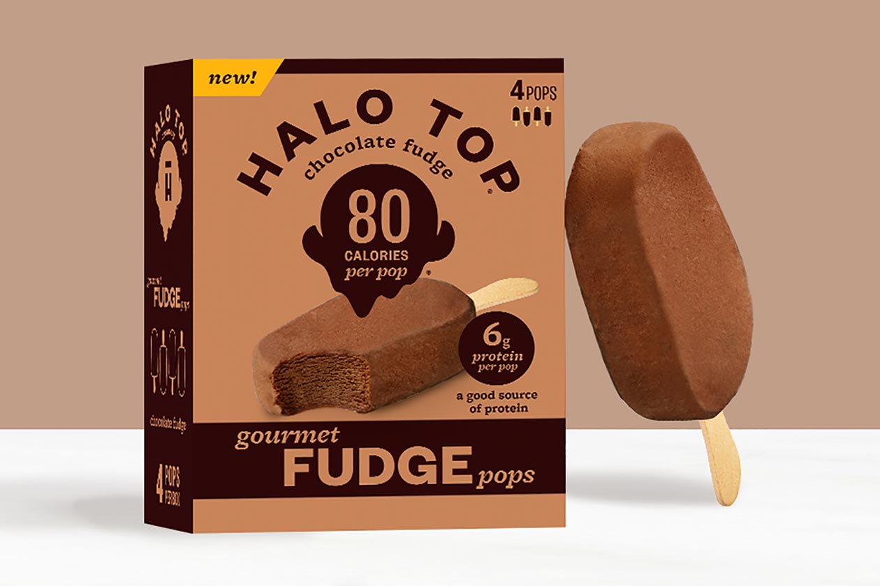 chocolate fudge halo top pop