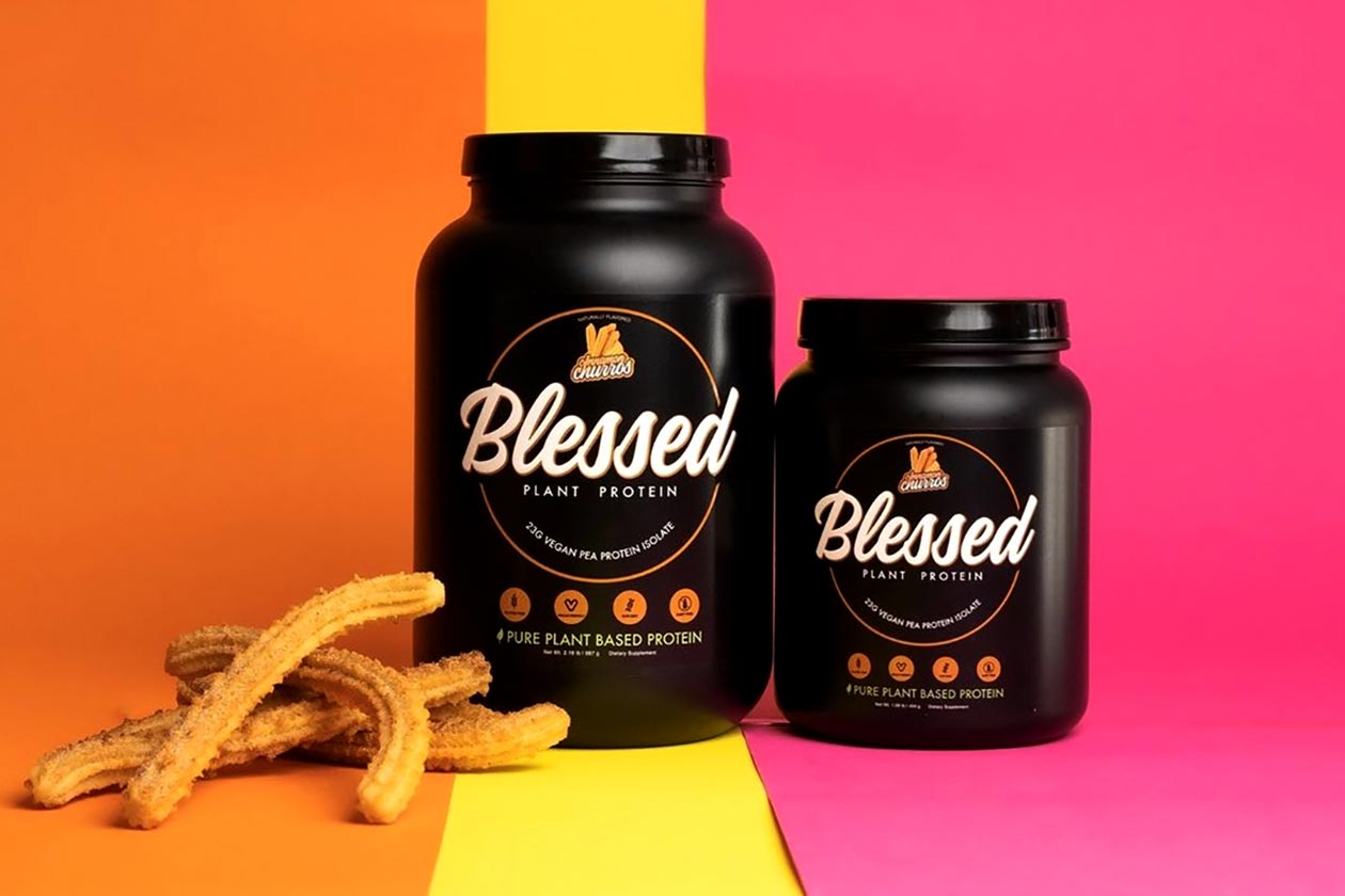 cinnamon churros blessed protein powder