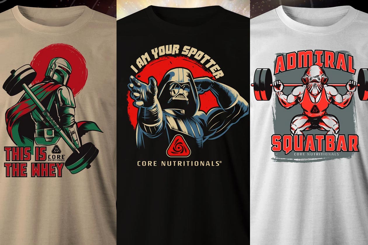 core nutritionals star wars tees