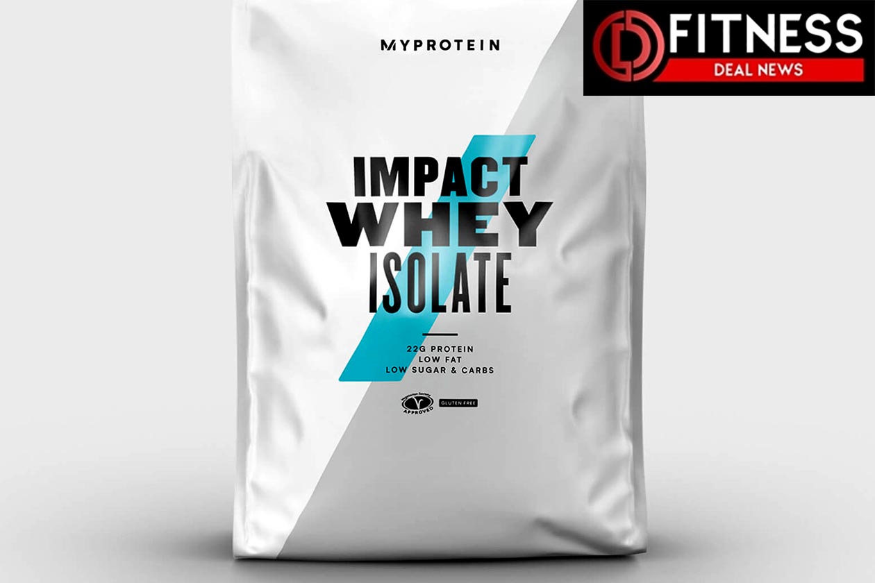 fdn deal alert myprotein impact whey isolate