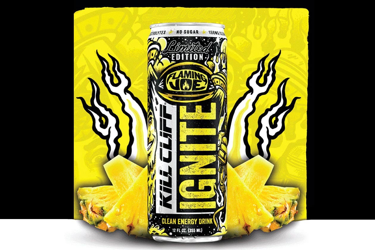 kill cliff flaming joe ignite energy drink