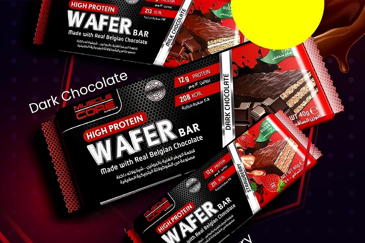muscle core nutrition wafer bar