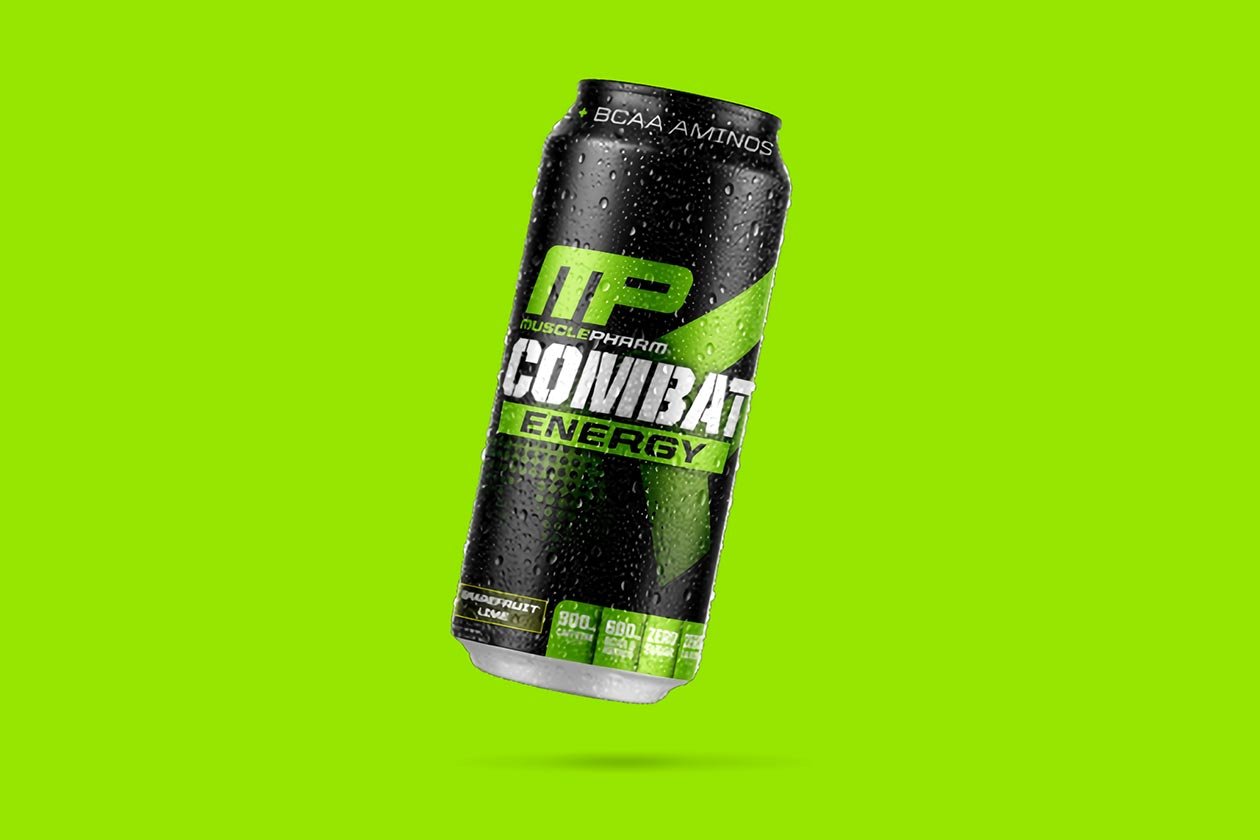 musclepharm combat energy drink