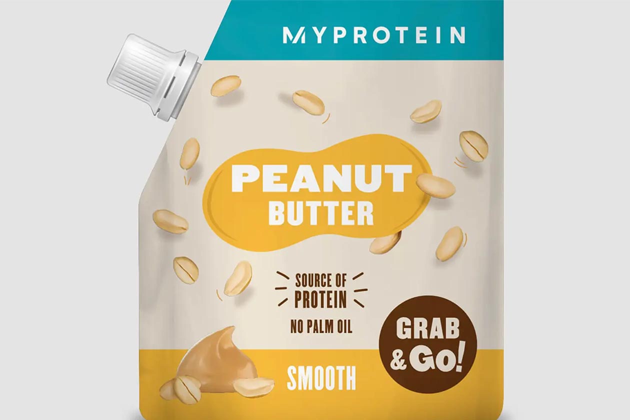 myprotein peanut butter pouch