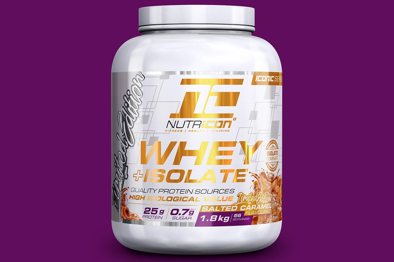 nutri con salted caramel whey isolate