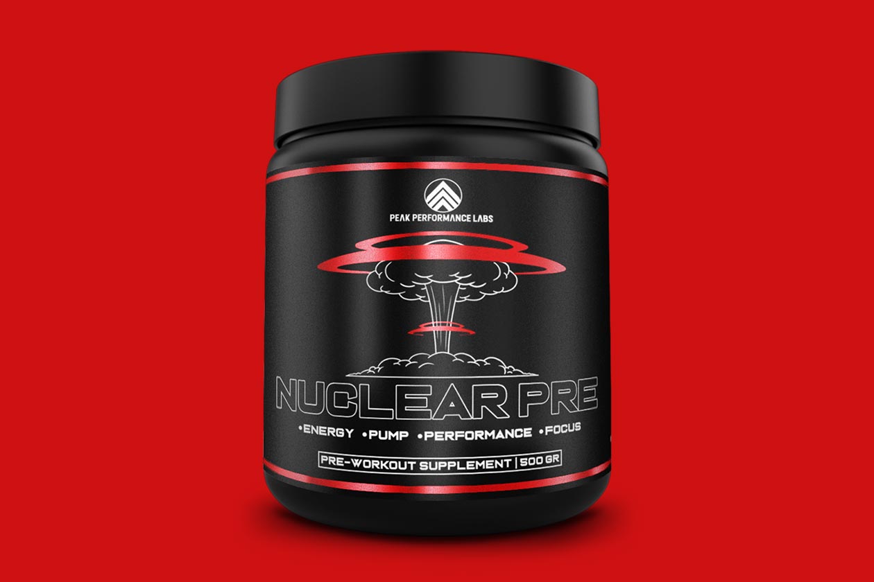 peak performance labs new and improved nuclear pre