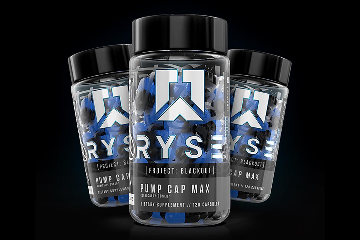 ryse project black pump cap max