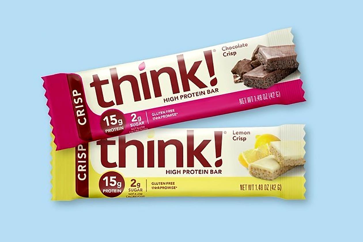 Think! introduces its high-protein Rice Krispies-style snack the Crisp Bar