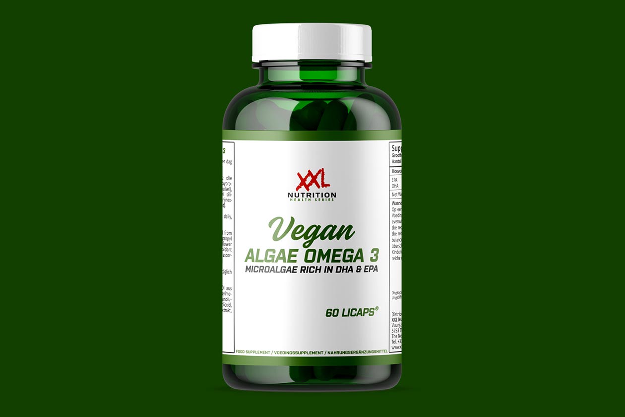 xxl nutrition vegan algae omega-3