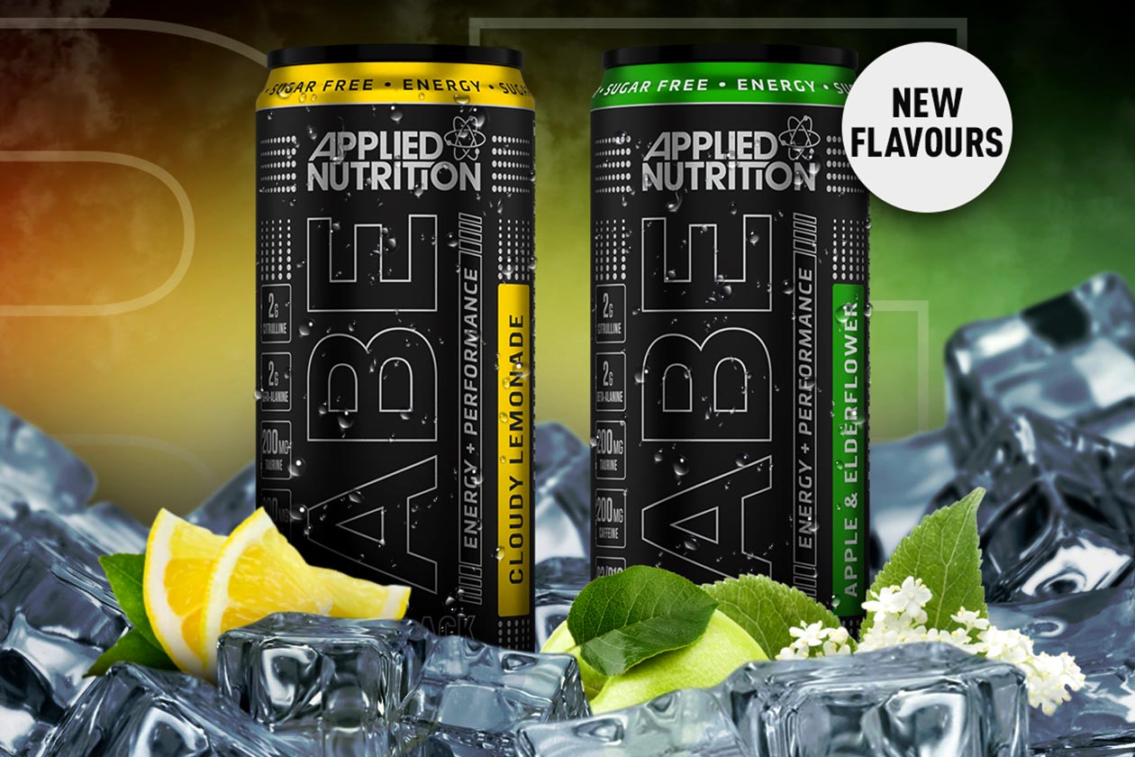 applied nutrition apple and elderflower abe energy drink