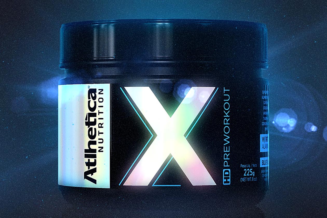 atlhetic nutrition x pre-workout