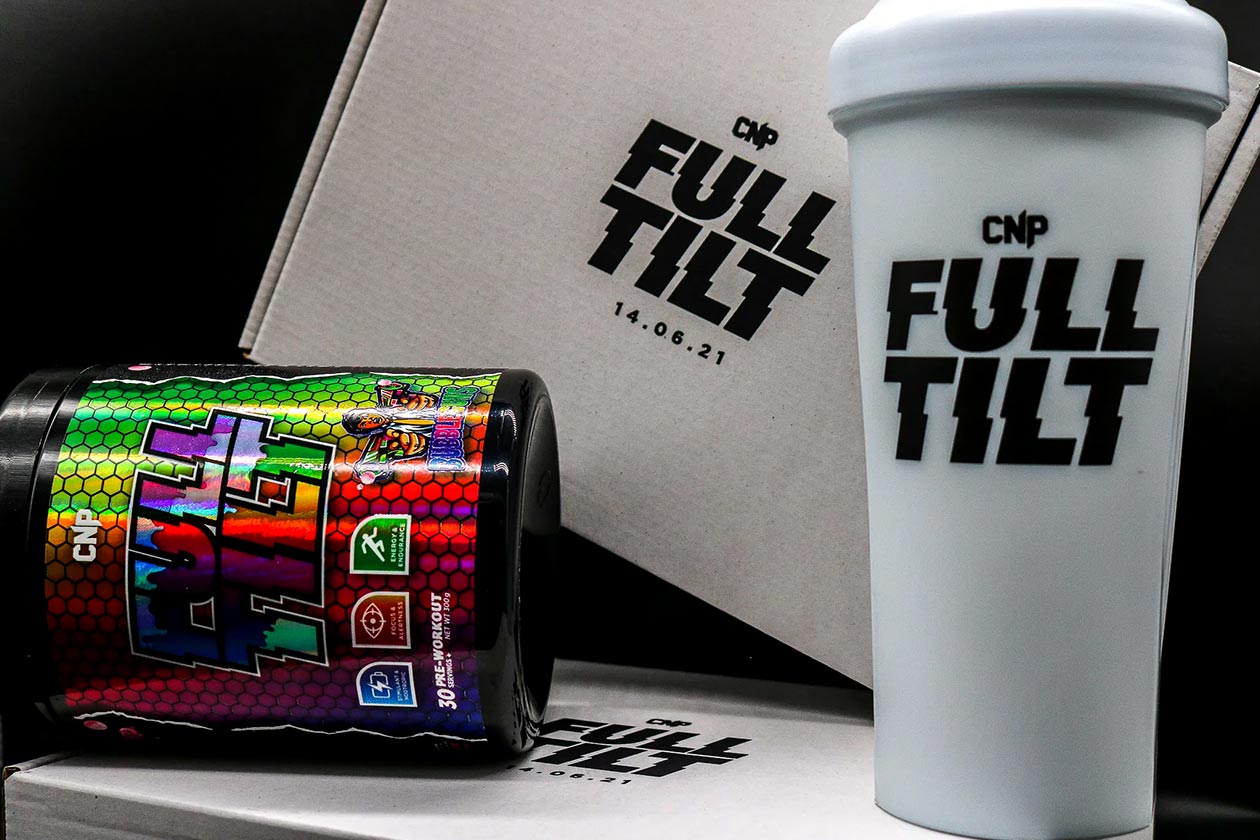 cnp launches full tilt pre-workout