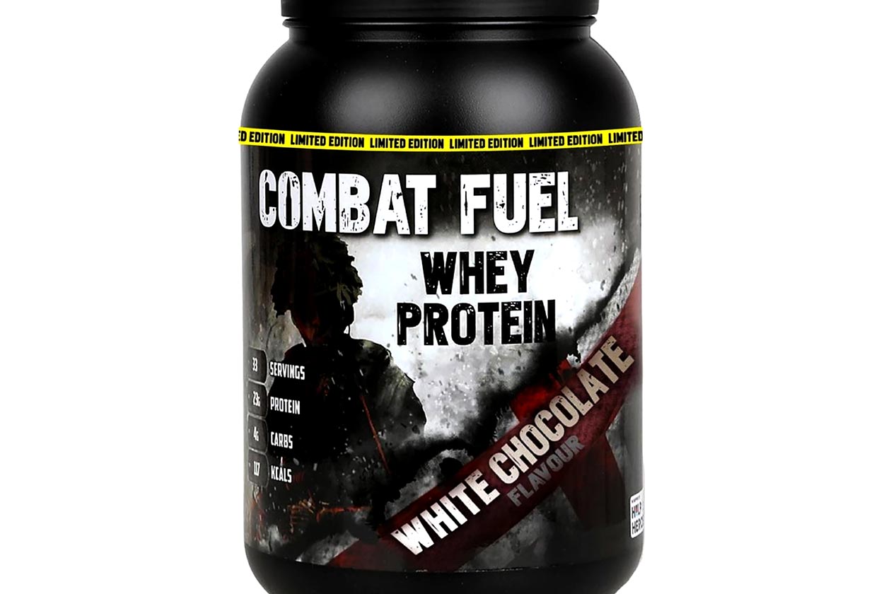 combat fuel white chocolate whey protein