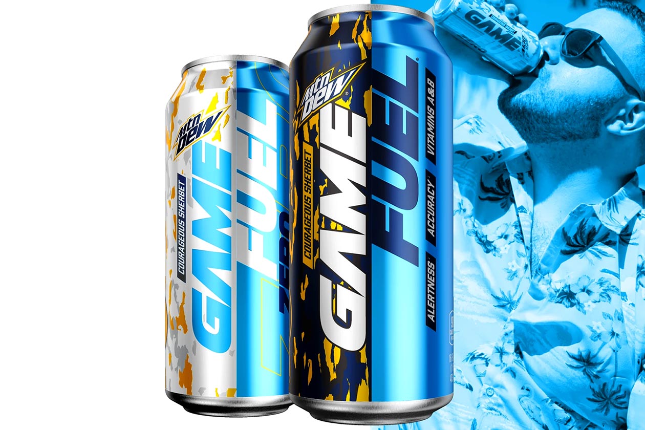 courageous sherbet mtn dew game fuel