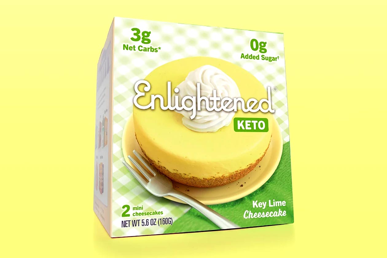 enlightened key lime cheesecake