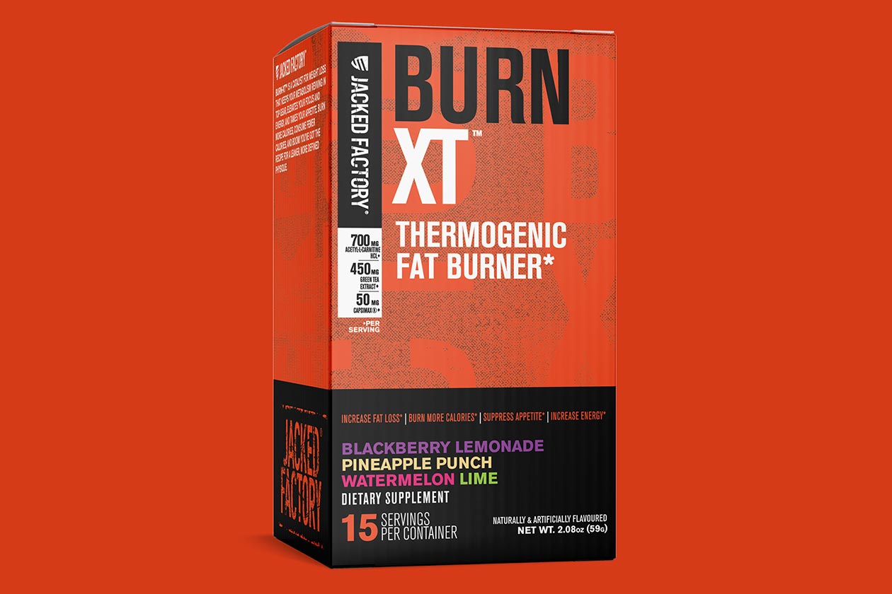 jacked factory burn xt stick packs