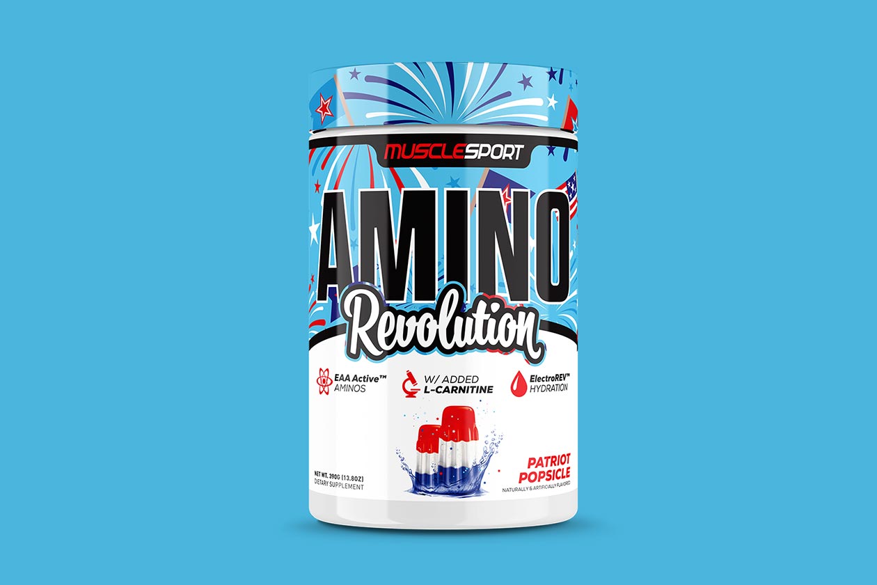 muscle sport patriot popsicle amino revolution