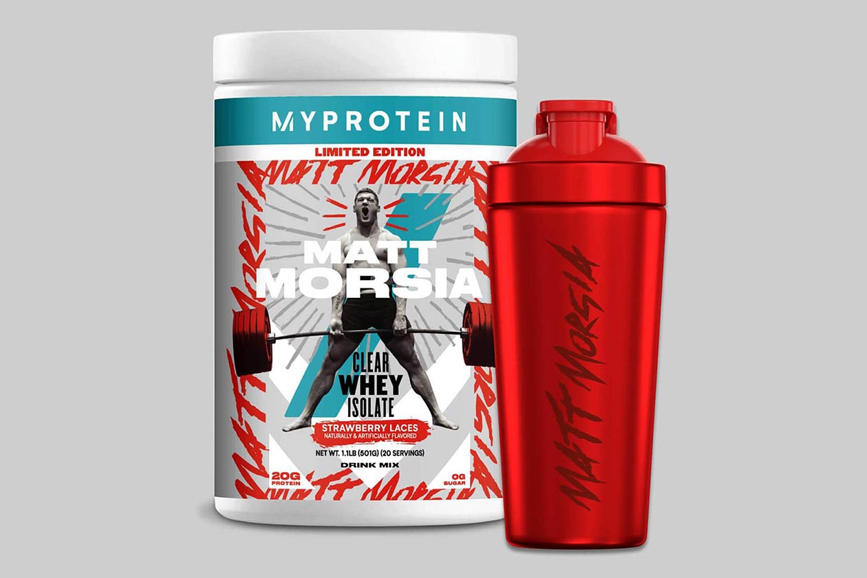 myprotein matt morsia strawberry laces clear whey isolate