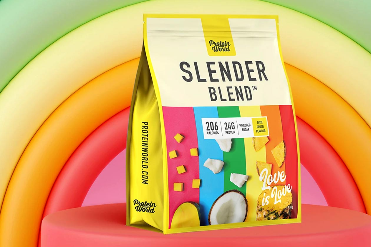 protein world tutti frutti slender blend