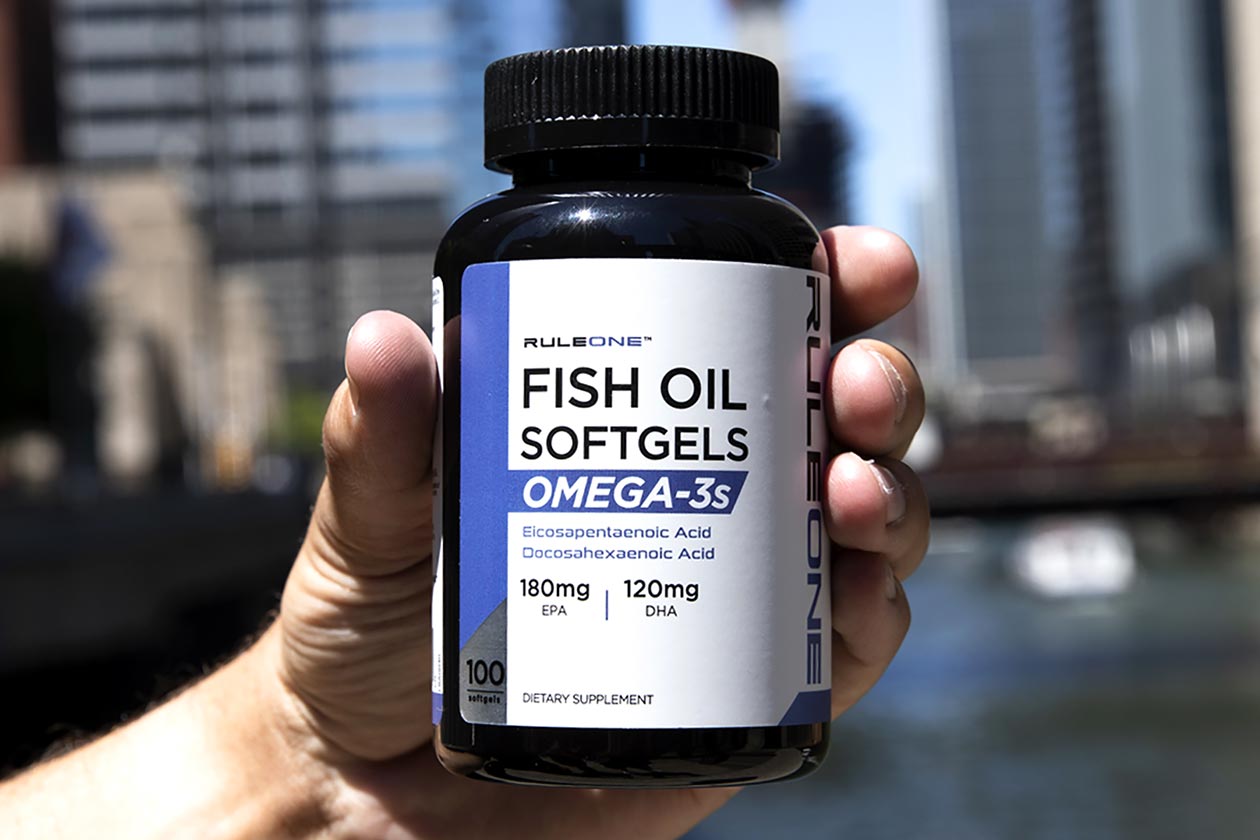 rule one fish oil softgels