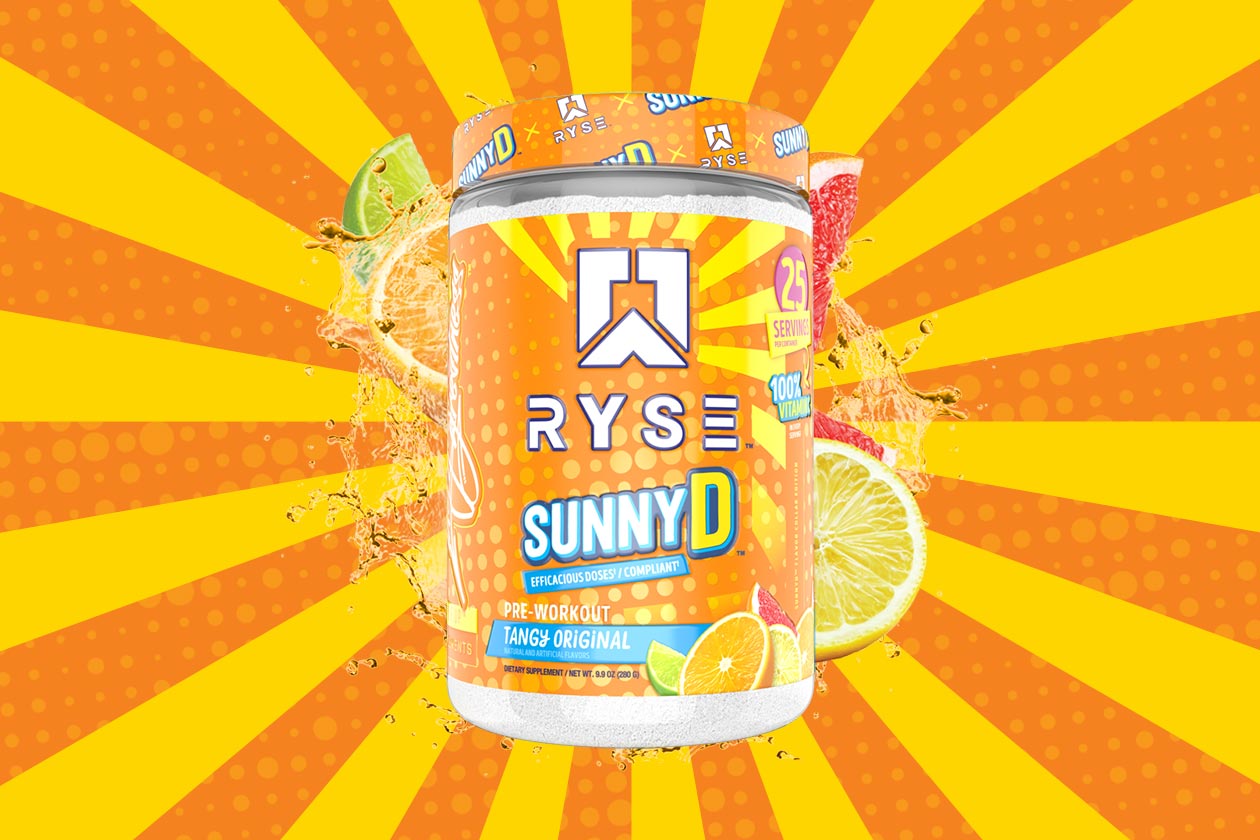 ryse sunnyd pre-workout