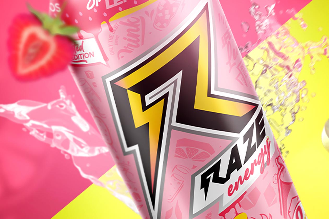 strawberry lemonade raze energy