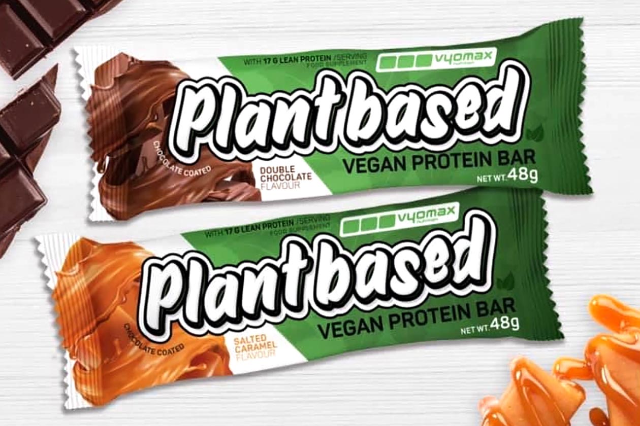 vyomax plant based vegan protein bar