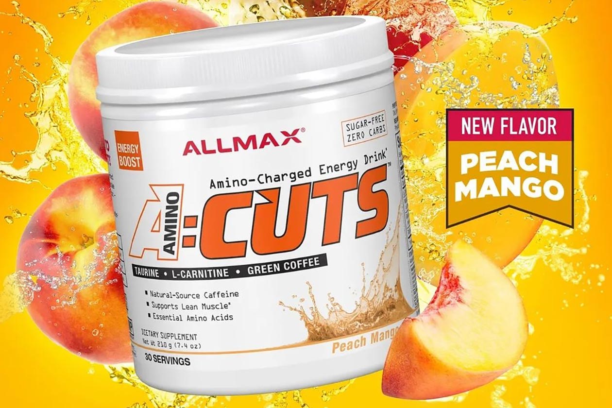 A:Cuts from AllMax gets its first new flavor in two years with Peach Mango