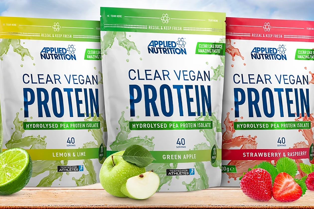 applied nutrition clear vegan protein