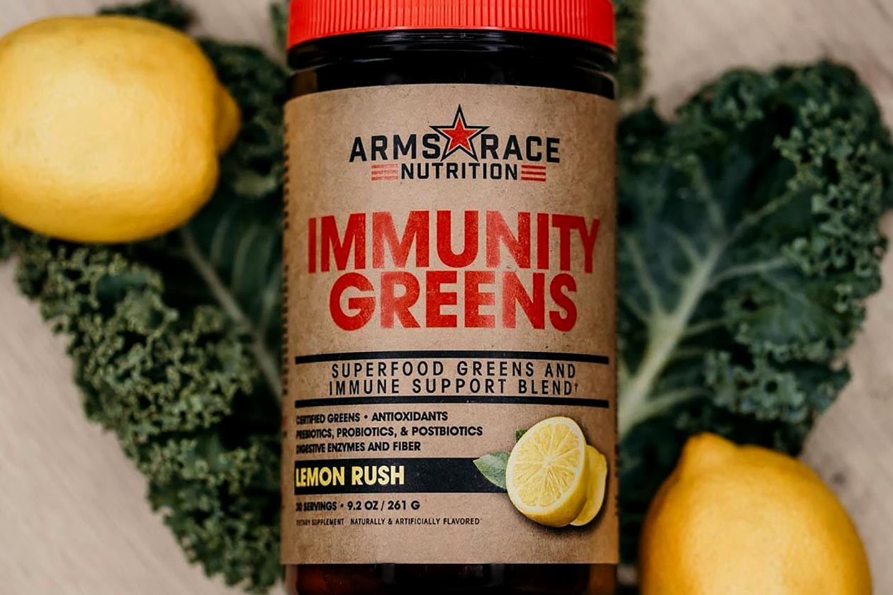 arms race nutrition immunity greens