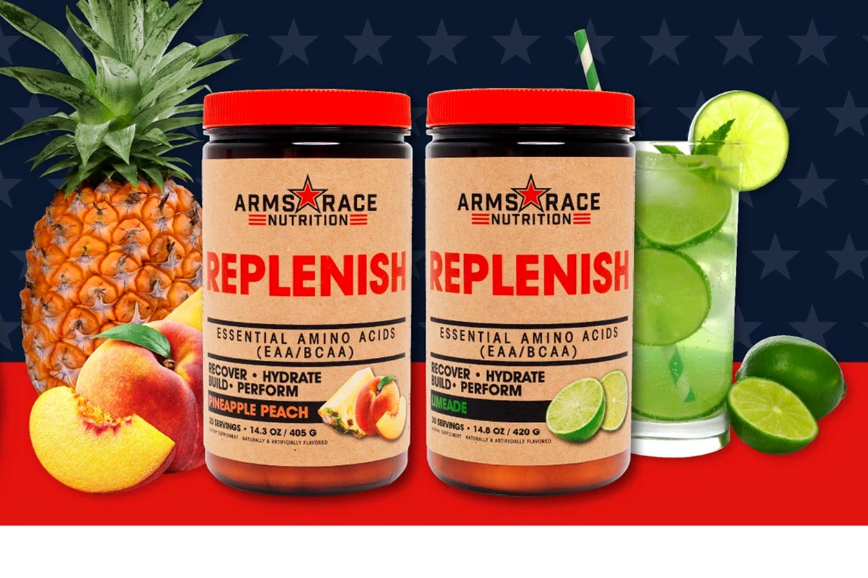 arms race nutrition pineapple peach replenish