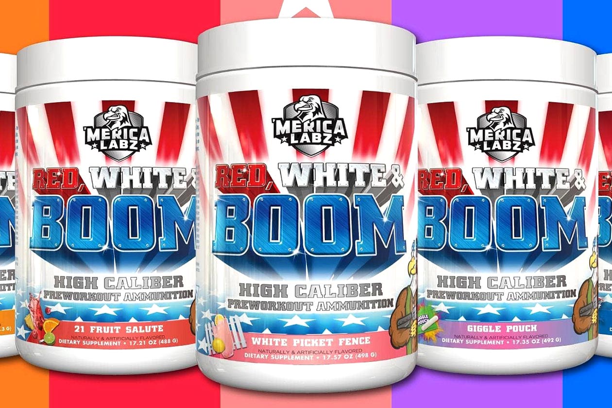 merica labz triple tub red white boom deal