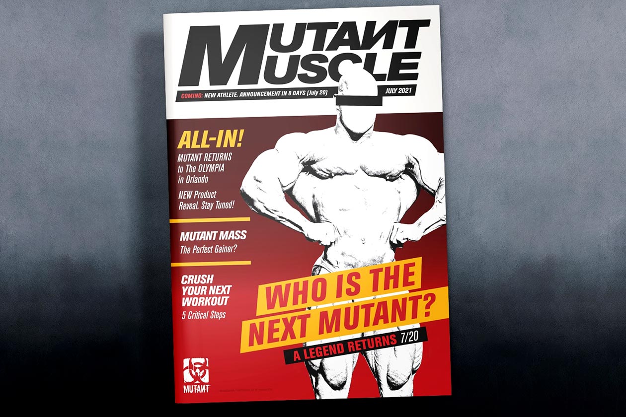 mutant muscle athlete announcement