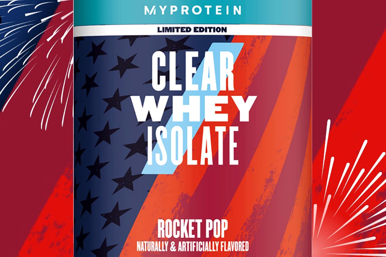 myprotein rocket pop clear whey isolate