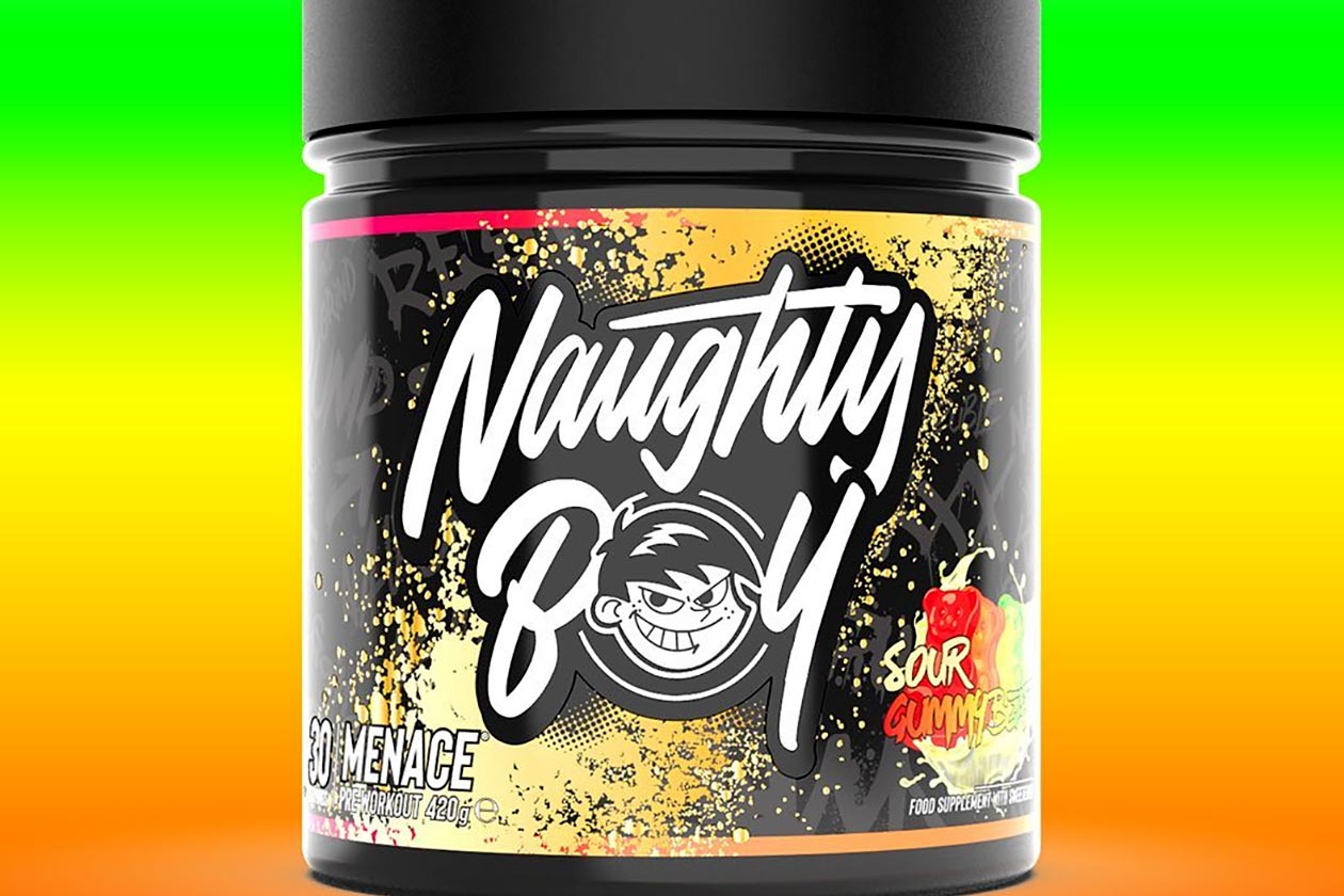 naughty boy sour gummy bear menace