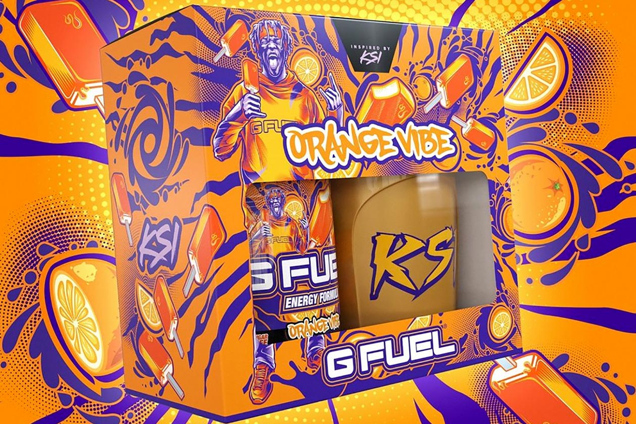 orange vibe g fuel