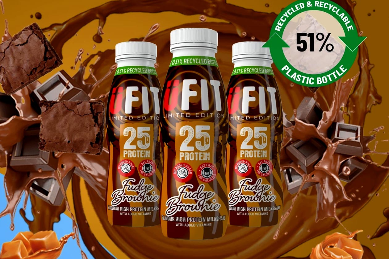 ufit fudge brownie protein shake