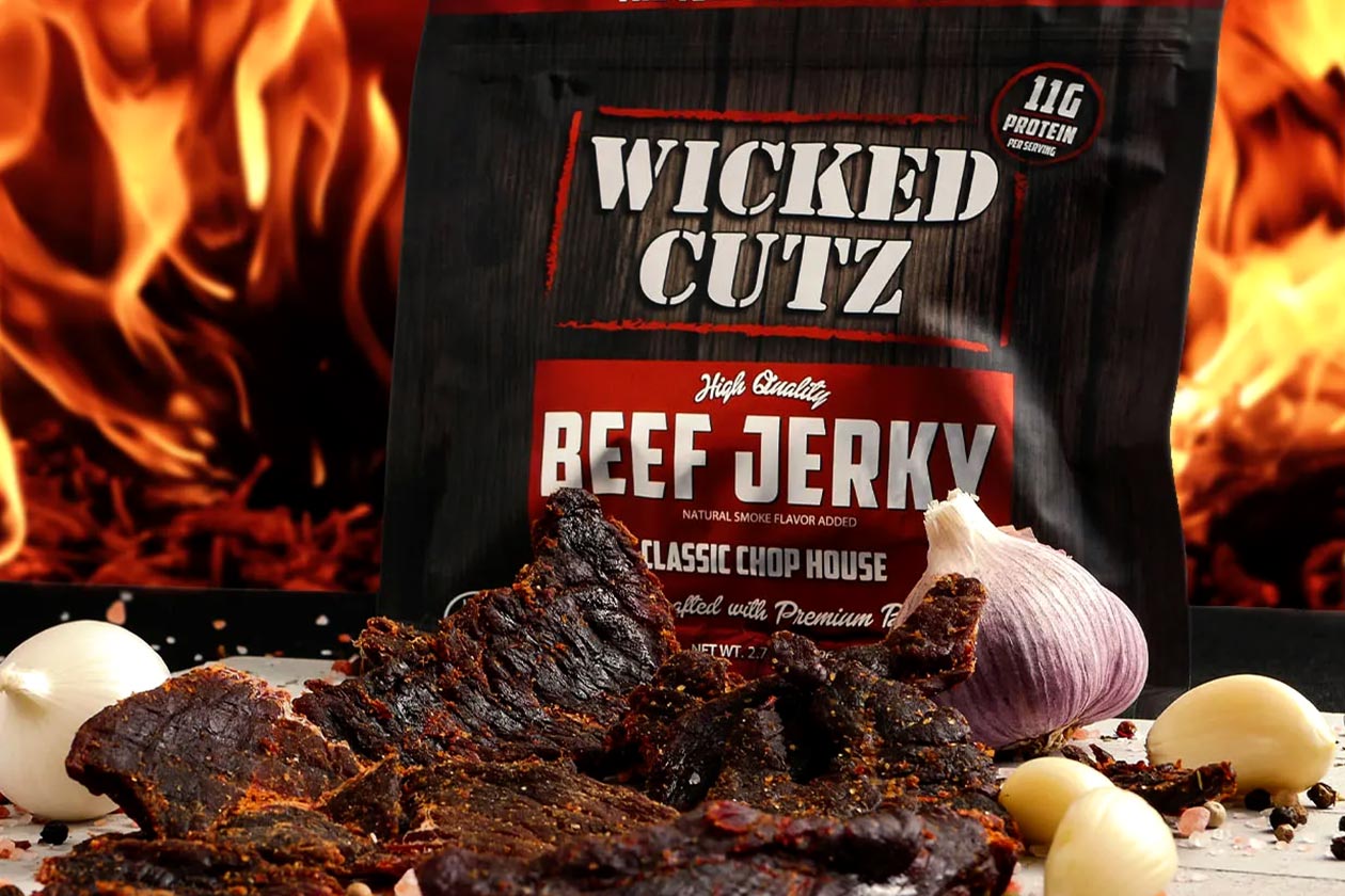 wicked cutz classic chop house beef jerky