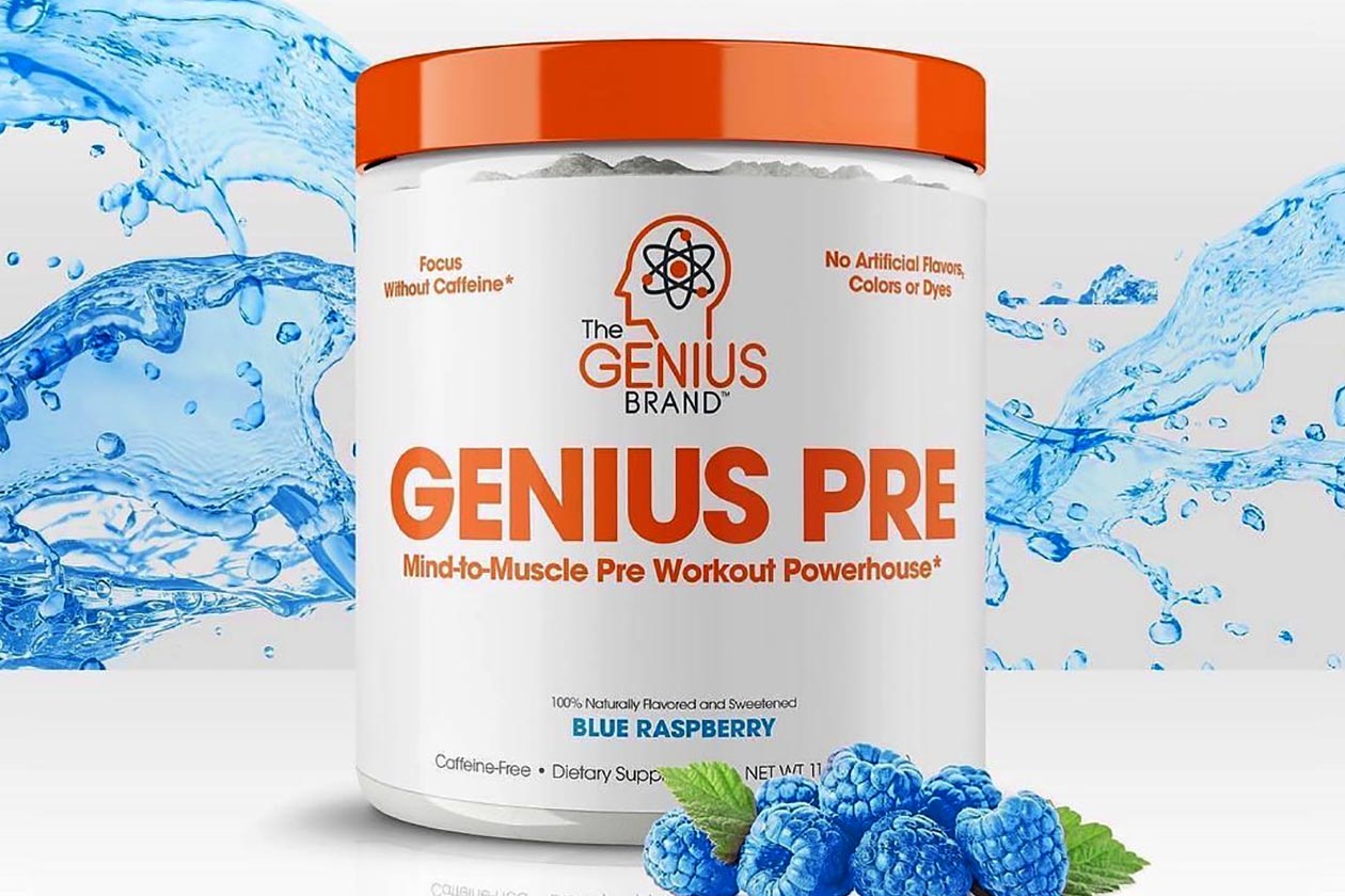 blue raspberry genius pre