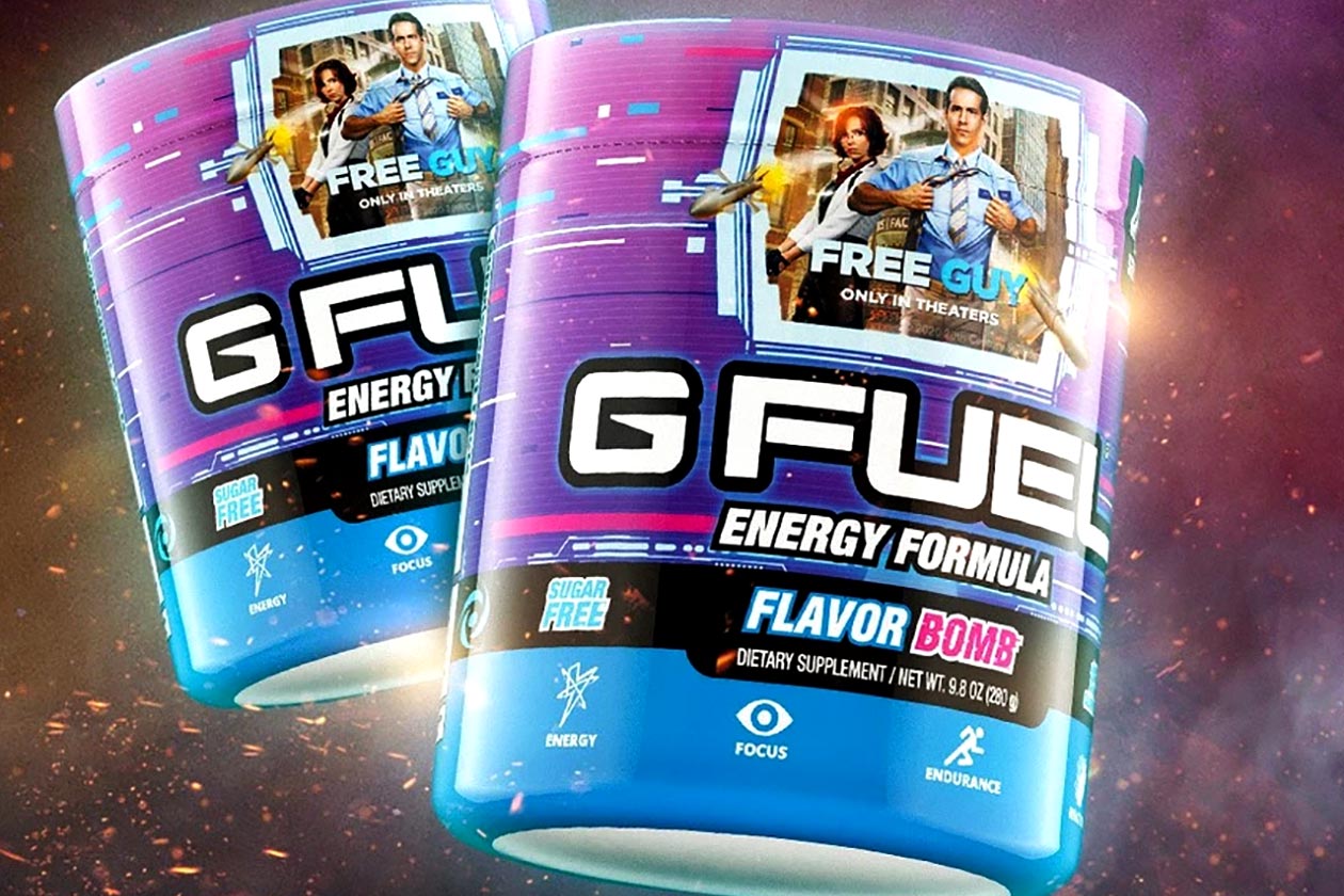 g fuel x free guy flavor bomb tub
