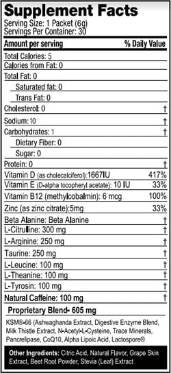 gob nutrition all natural pre-workout