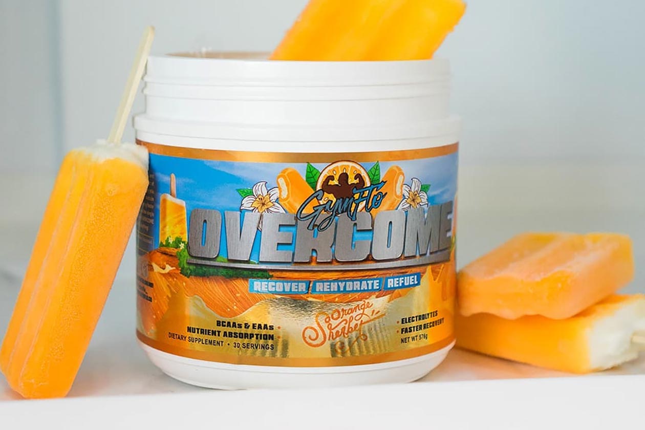 gymflo orange sherbet overcome