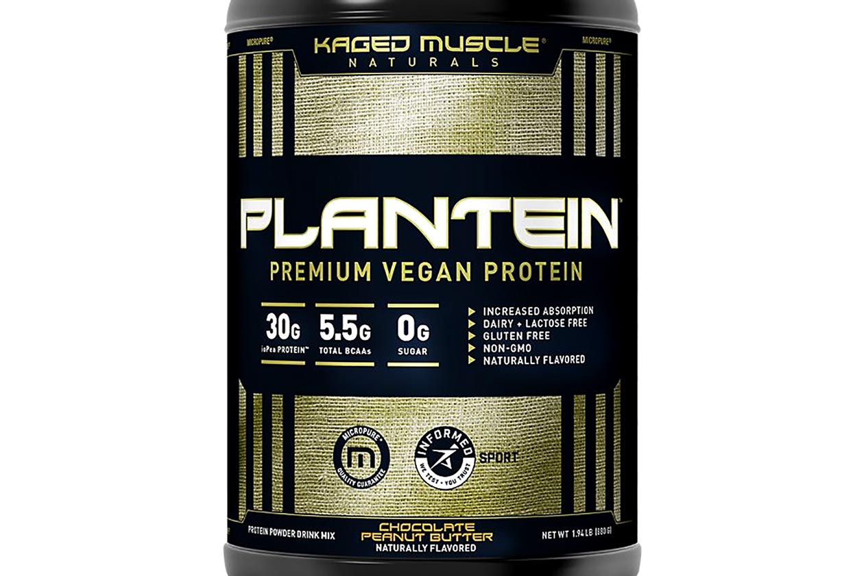 kaged chocolate peanut butter plantein