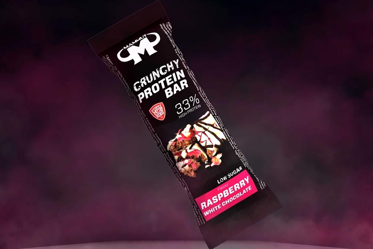 mammut crunchy protein bar