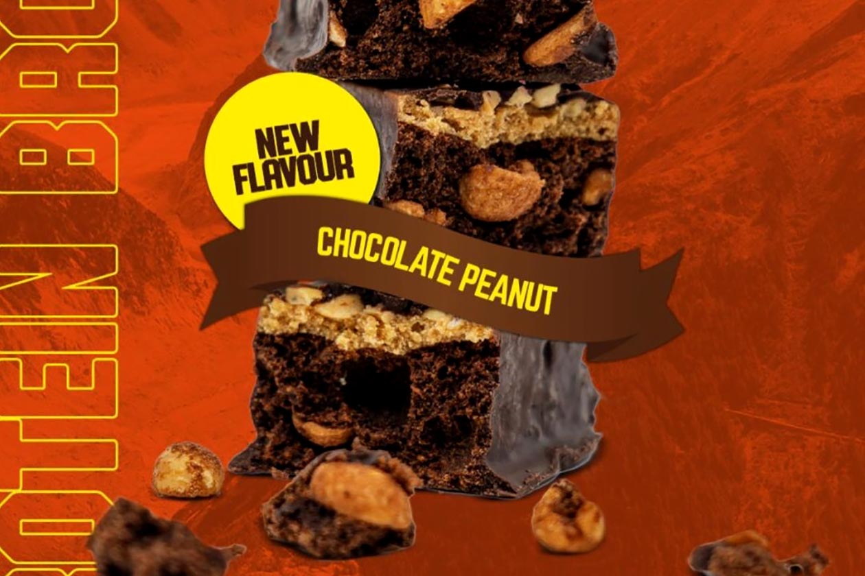 mountain joes chocolate peanut protein brownie