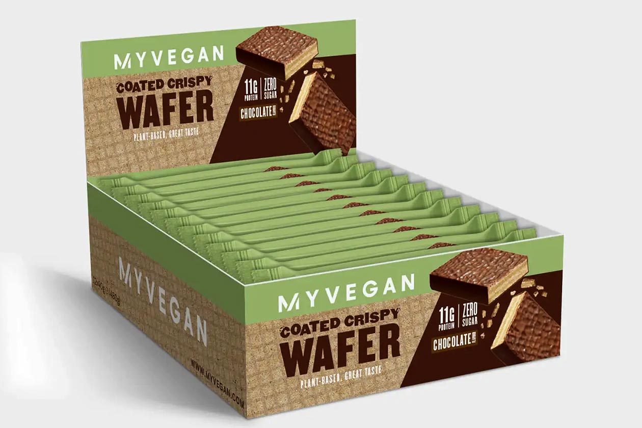 Myprotein Myvegan Coated Crispy Wafer