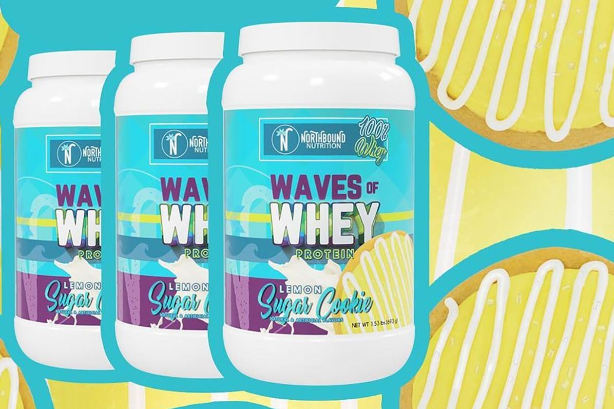 northbound nutrition lemon sugar cookie waves of whey