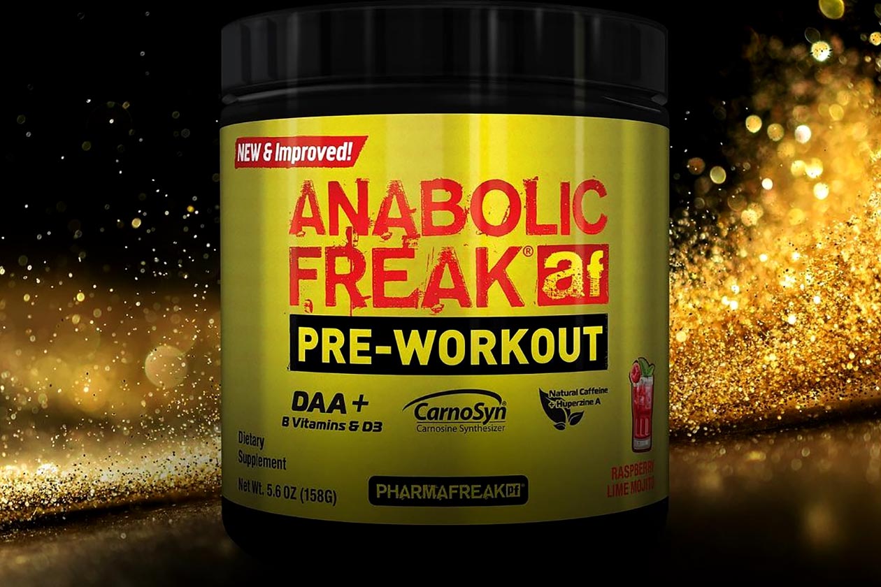 pharmafreak anabolic freak pre-workout gold edition