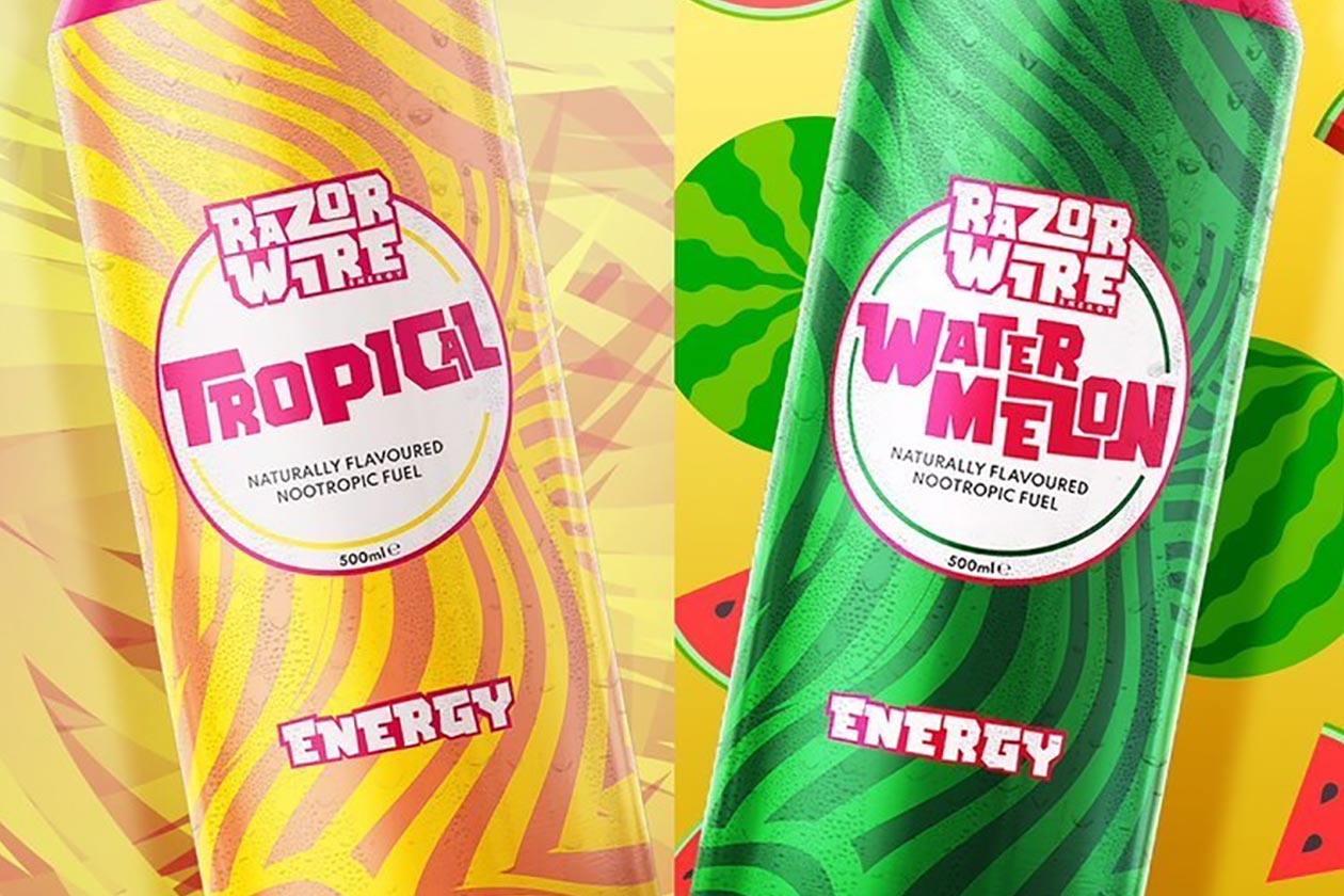 razorwire energy drink watermelon tropical