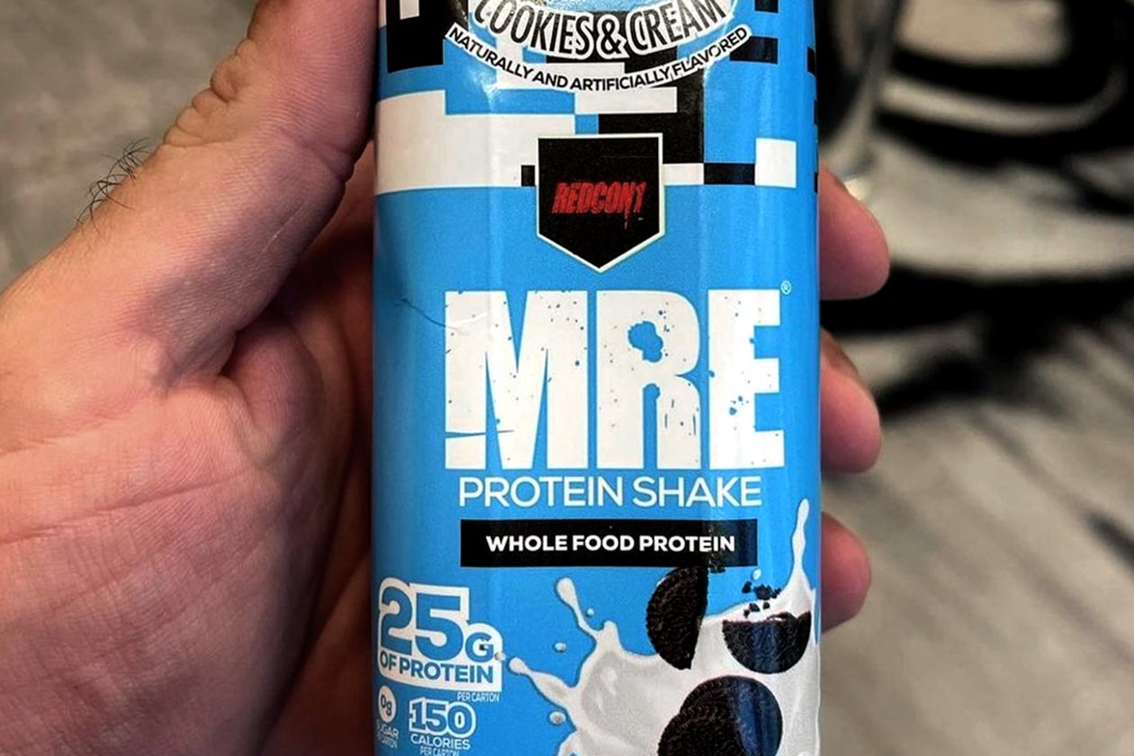 MRE Protein Shake Real WholeFood with 40 gr. of Protein - Milk